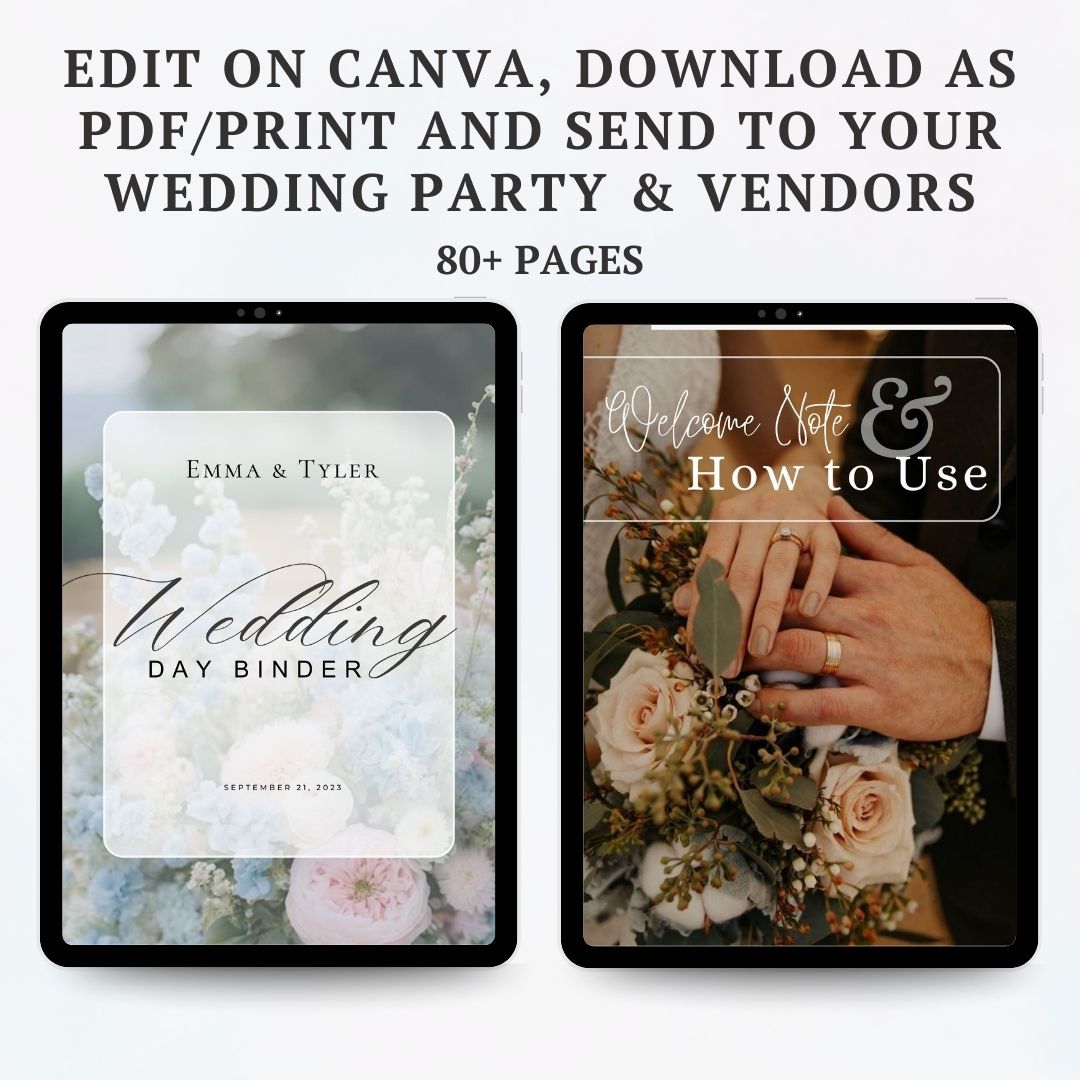 The Ultimate Wedding Day Binder
