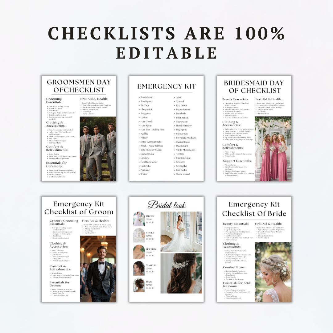 The Ultimate Wedding Day Binder