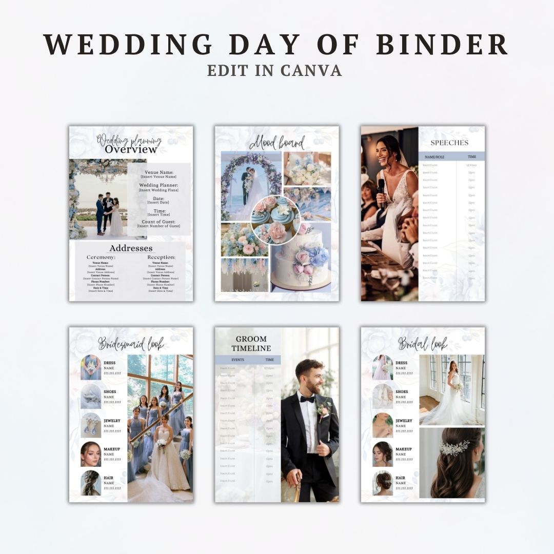 The Ultimate Wedding Day Binder