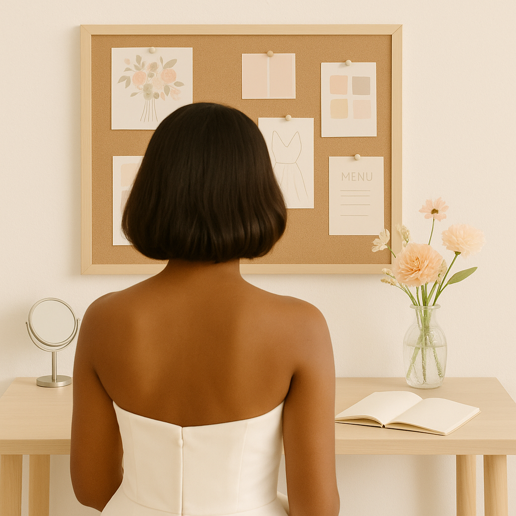 Inspiration: flowers, attire, menu, etc.