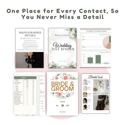 The Ultimate Wedding Planner Bundle