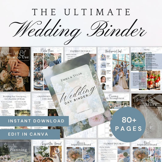 The Ultimate Wedding Day Binder
