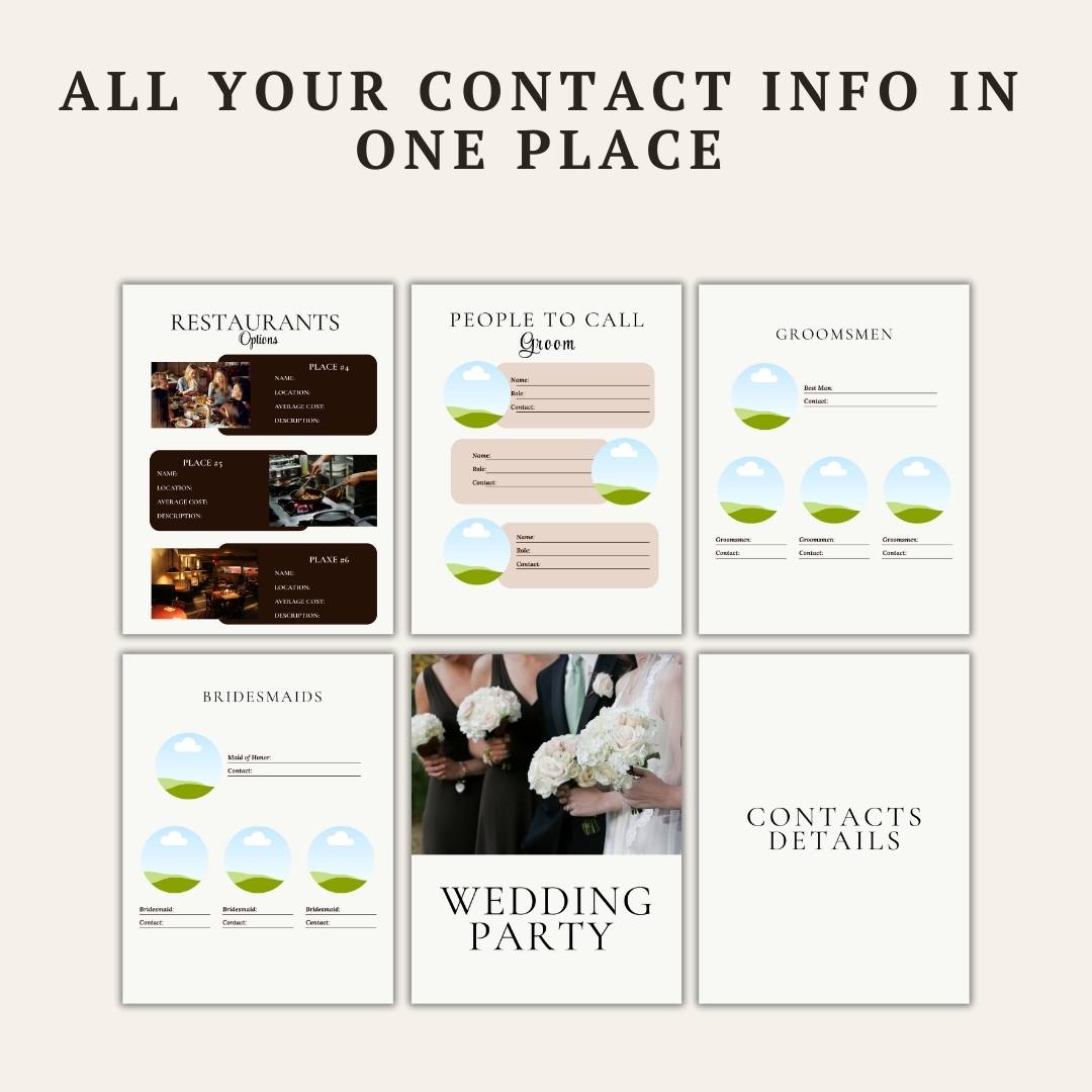 The Ultimate Wedding Day Binder
