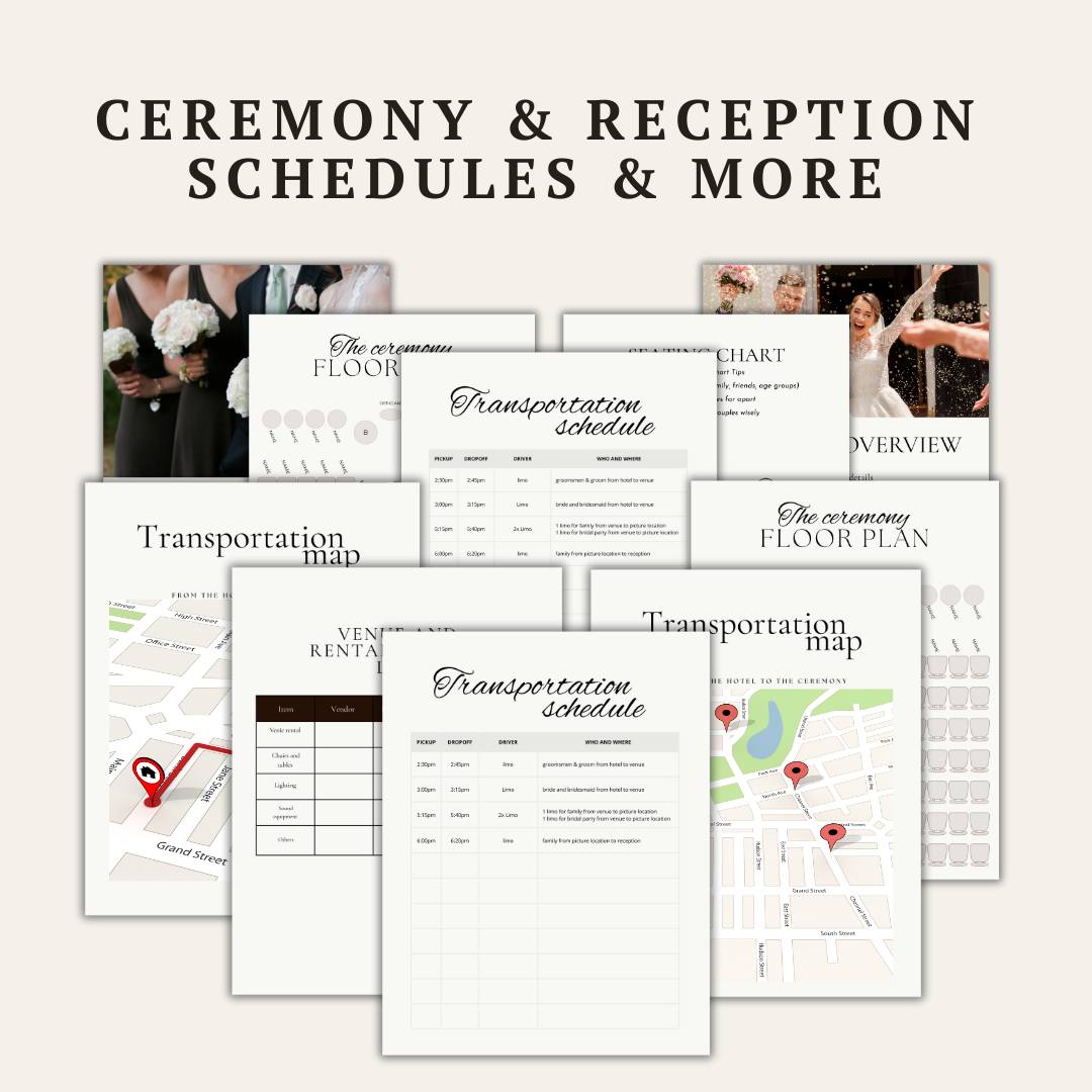 The Ultimate Wedding Day Binder