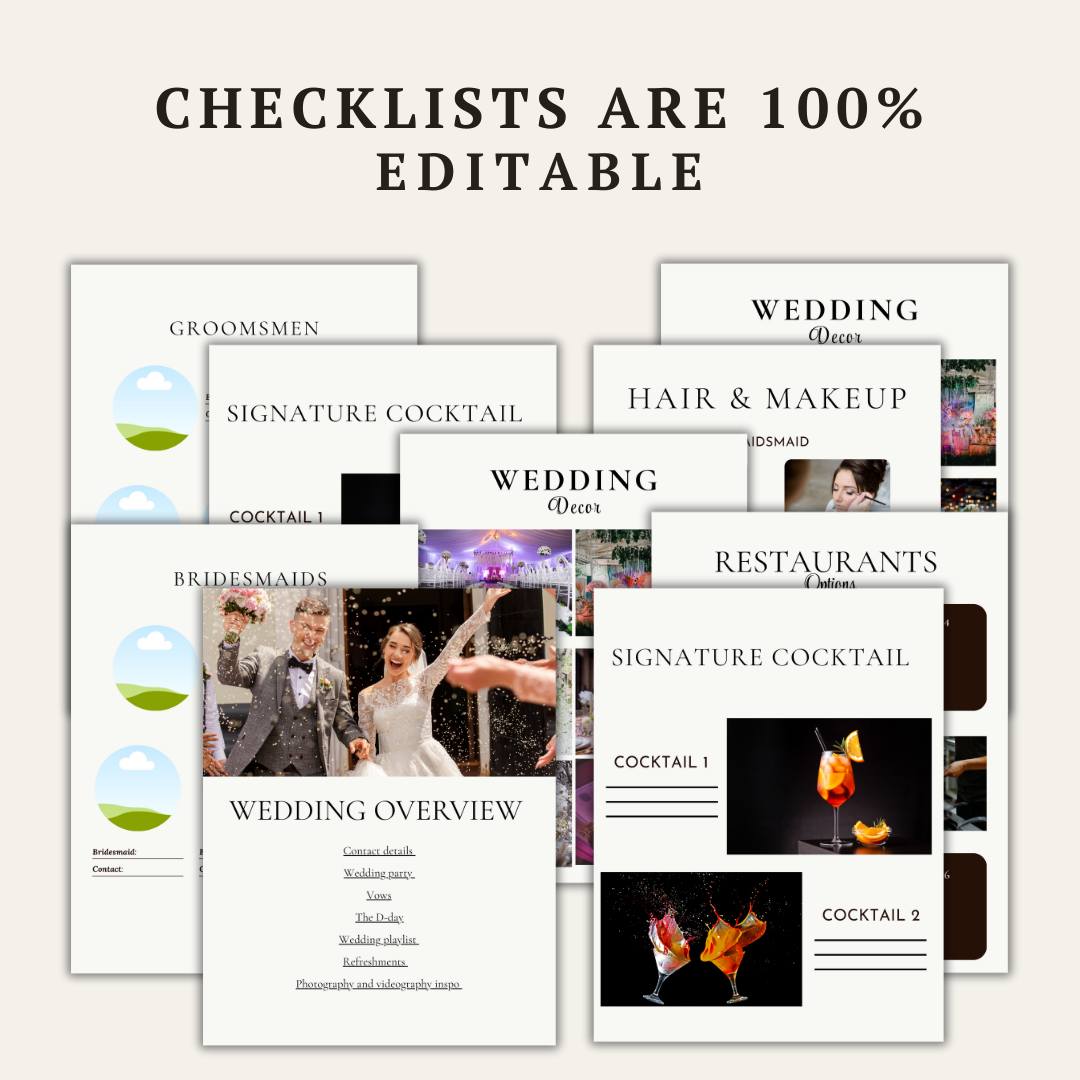 The Ultimate Wedding Day Binder