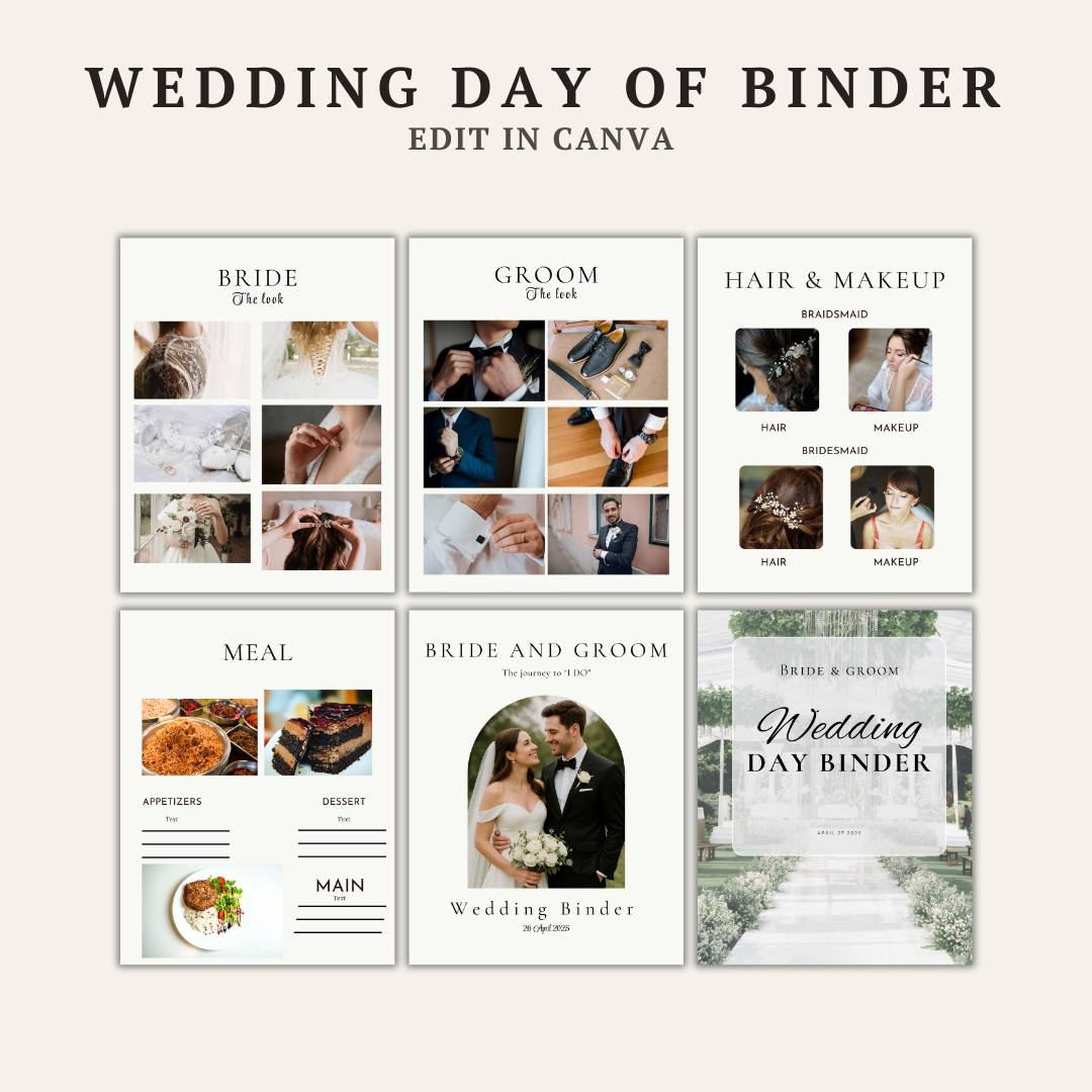 The Ultimate Wedding Day Binder