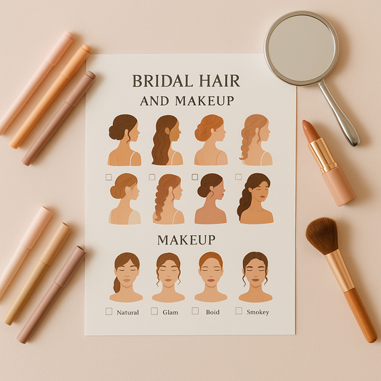 Hair and makeup selection Templates