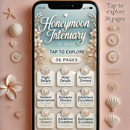 Honeymoon Itinerary Mobile