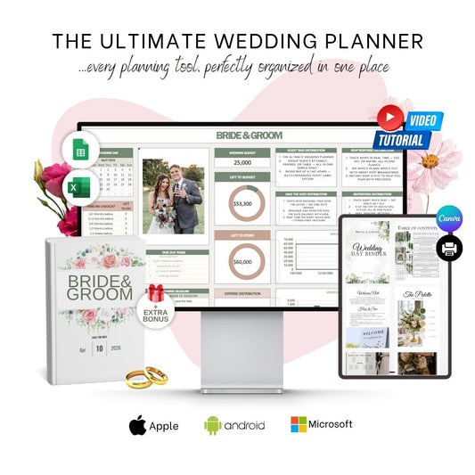 The Ultimate Wedding Planner Bundle